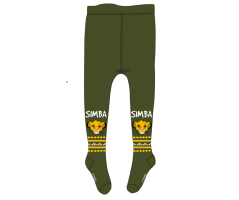Ciorap pentru copii Simba khaki