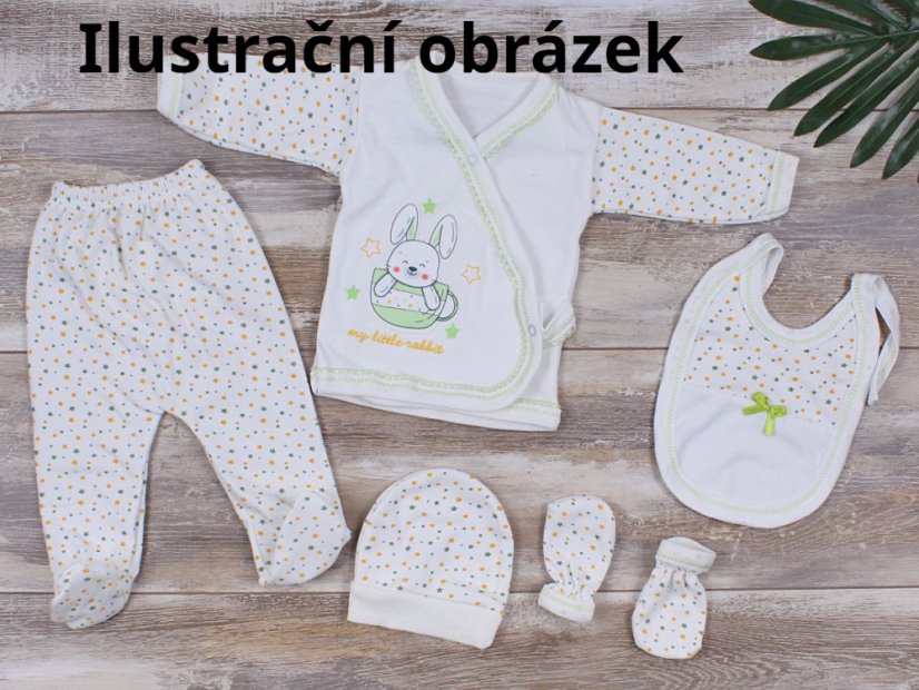 5 dílná kojenecká souprava Little Baby navy 56