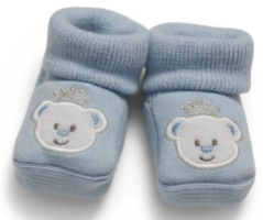 Kojenecké capáčky Méďa modré