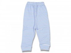 Pantaloni bebelusi alb-blue