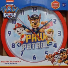 Dětské nástěnné hodiny Paw Patrol