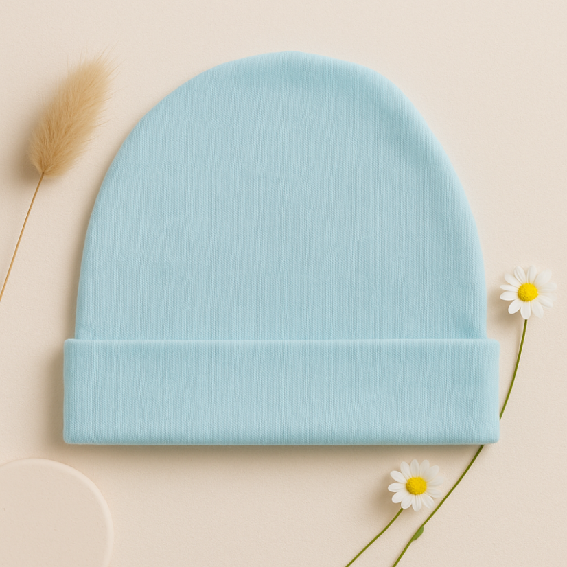 Modrá kojenecká čepička Baby - Velikost: 56