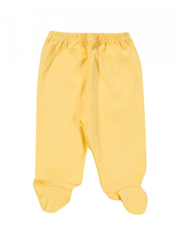 Pantaloni cu botoșei bebeluși | galben