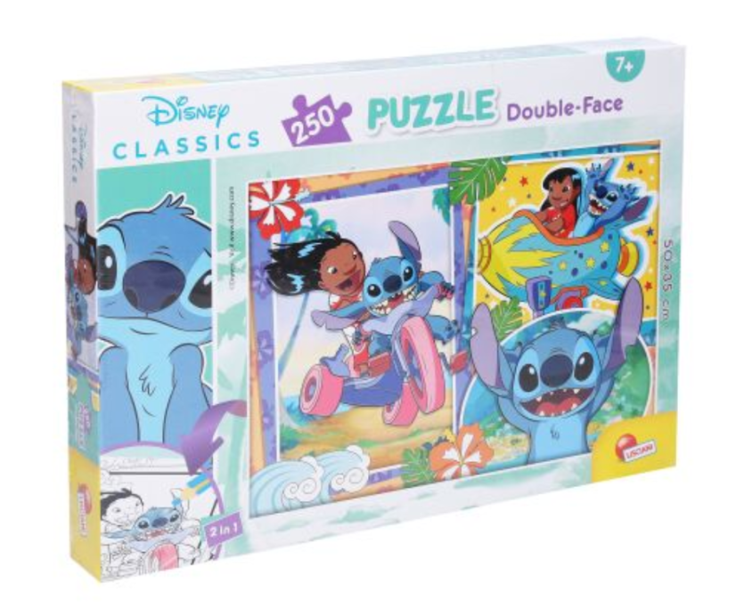 Lilo & Stitch Puzzle oboustranné 50x35cm 250 dílků