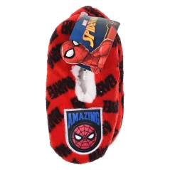 Pantofle Spiderman červené