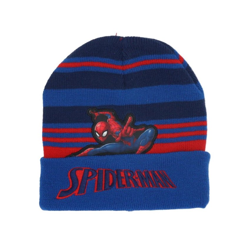 Čepice Spiderman modrá 52/54