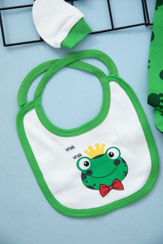 5 dílná kojenecká souprava Žabička