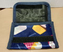 Dětská peněženka na suchý zip 11,5 × 23 cm