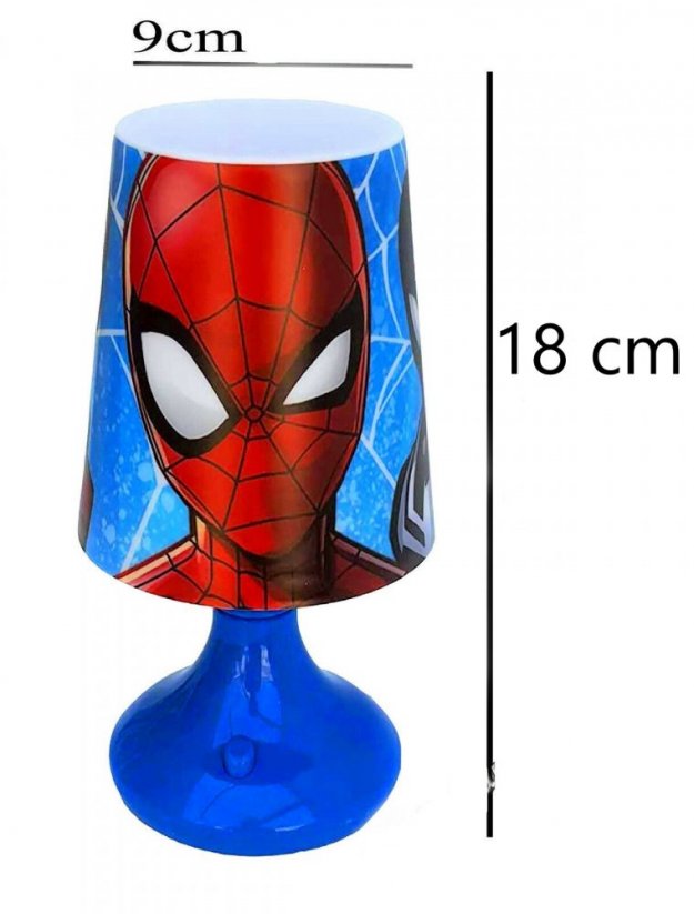 Lampadina da comodino LED Spiderman