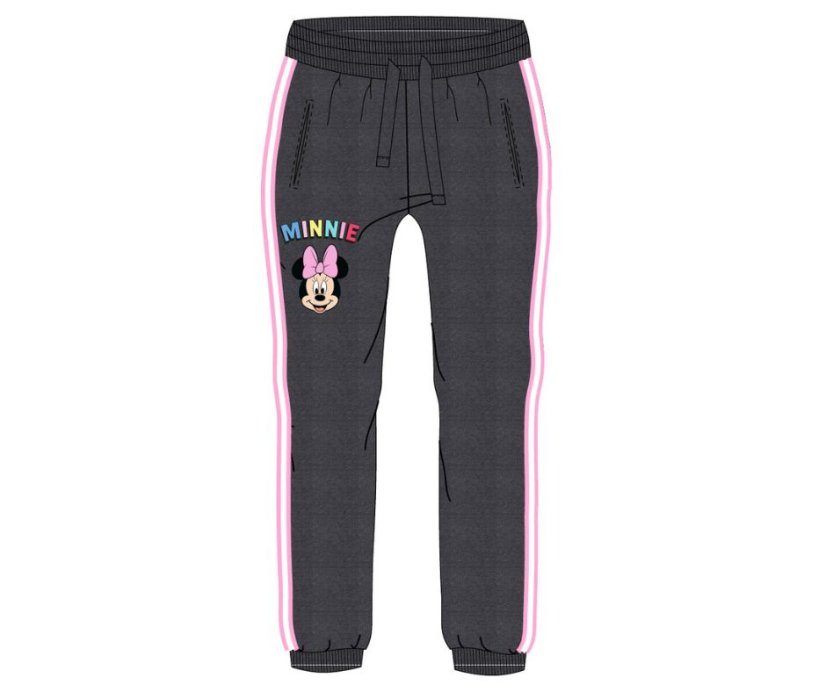 Pantaloni per bambini Minnie grigio