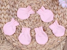 Dojčenské rukavičky sv. ružové