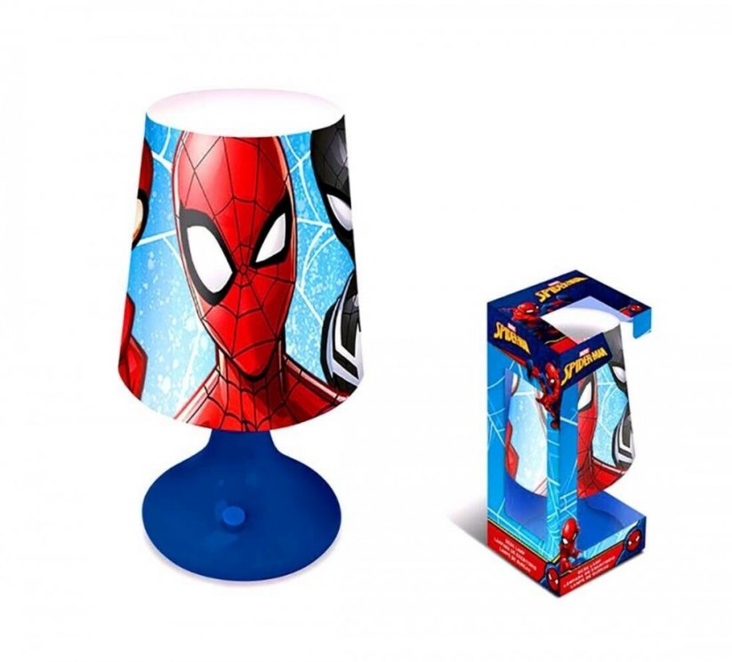 Nočná stolná LED lampička Spiderman