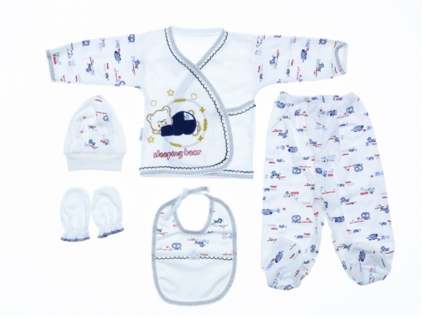 5 dílná kojenecká souprava Sleeping Bear