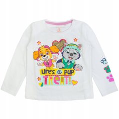 Tričko Paw Patrol biele