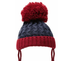 Dětská čepice Baby navy/burgundy
