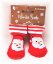 Ponožky pro miminko Santa