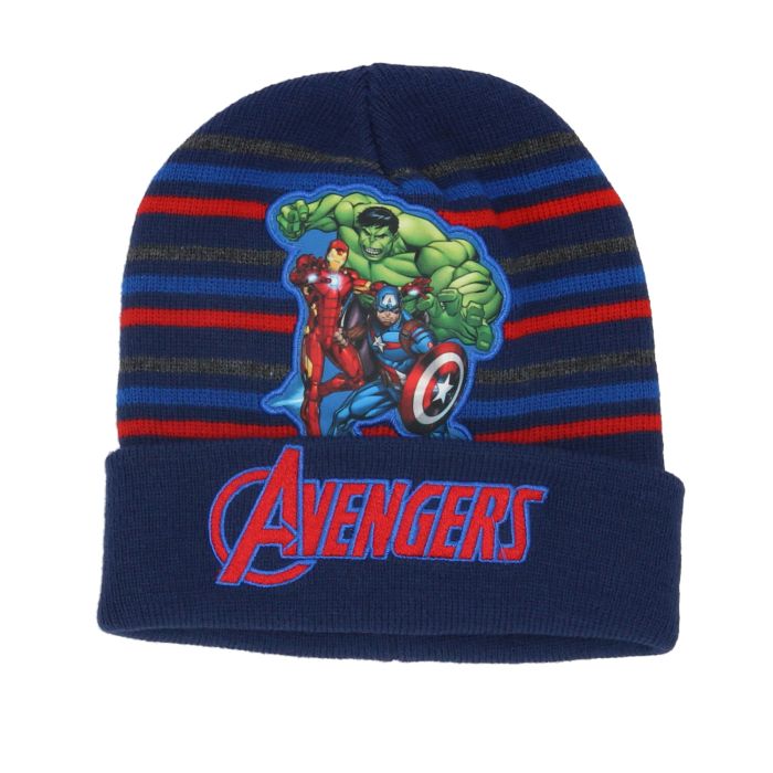 Čepice Avengers tm.modrá 52/54