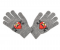 Dětské rukavice Angry Birds šedé