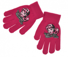 Mănuși pentru copii Monster High roșu
