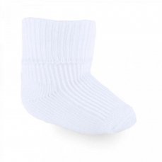 Ponožky pre bábätká biele 2 pack