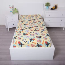 Lenzuolo per bambini Bing 90x200 cm