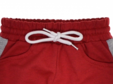 Pantaloni pentru copii Pisică rosu 98