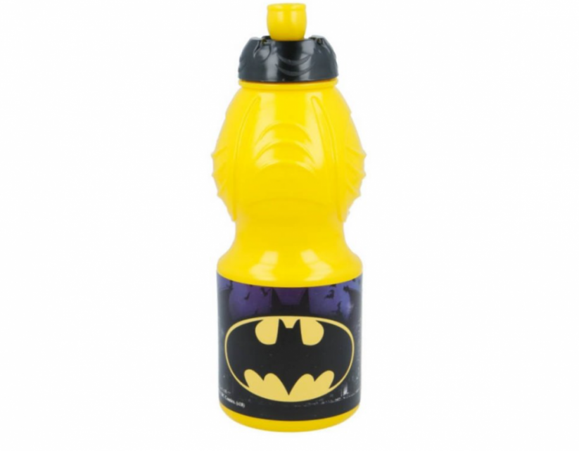 Borraccia sportiva in plastica per bambini Batman 400 ml