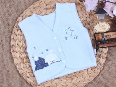 Vestă pentru bebe Rabbit blu