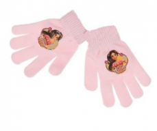 Dievčenské rukavice Elena z Avaloru sv. růžové