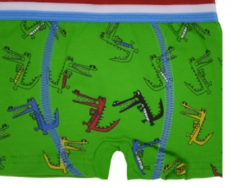 Chlapecké boxerky - spodní prádlo 6-7 let | zelená