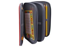 Třípatrový penál s výbavou Motýlci