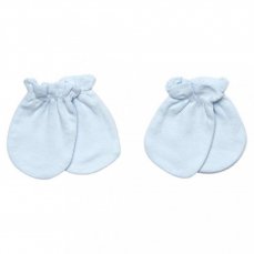 2 pack Mănusi pentru bebelusi bleu