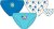 Set slip per ragazzi Baby Shark 3 pack
