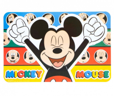 Dětské plastové prostírání - jídelní podložka Mickey Mouse