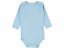 Body per neonati manica lunga blu