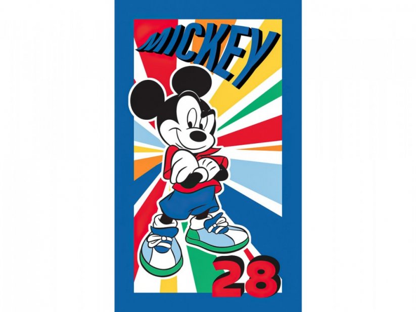 Asciugamano per bambini Mickey 30x50 cm