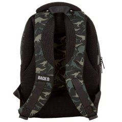 Školní batoh pro prvňáčky 24 l  - 39 × 27 × 20 cm s dinosaury zelený