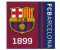 Prosop pentru copii FC Barcelona rosu 30 x 30