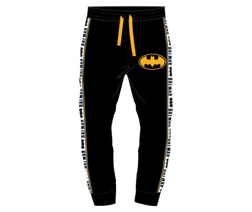 Pantaloni pentru copii Batman negru - Mărime: 122 cm