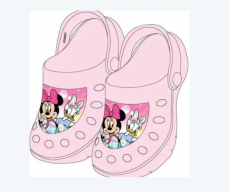 Pantofle Minnie Mouse sv.růžové