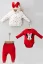 Completo per bambina – body, felpa con cappuccio e pantaloni Minnie