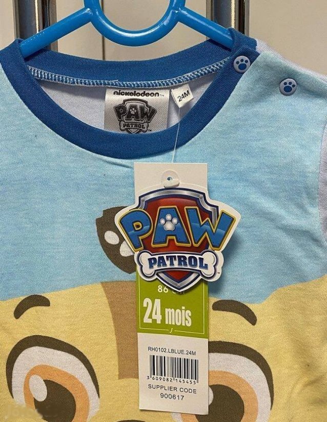 Overal Paw patrol modrý