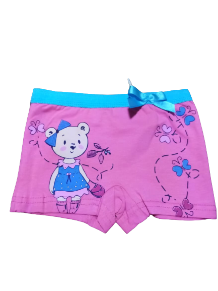 Boxer per ragazze 2-3 anni |  rosa