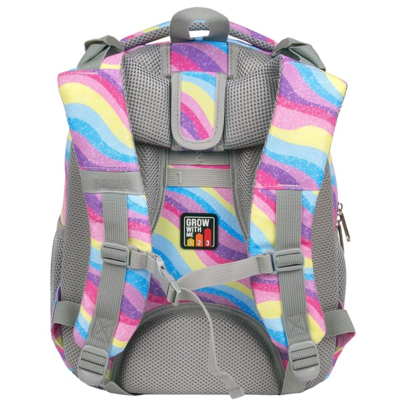 Školní batoh Y2K  - 39 × 27 × 20 cm se 3 komorami
