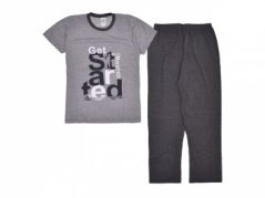 Pijamale băieți, mâneci scurte și pantaloni lungi