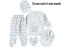 5 dílná kojenecká souprava Little Baby navy 56