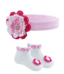 Set 2 piese bentita + sosete Baby