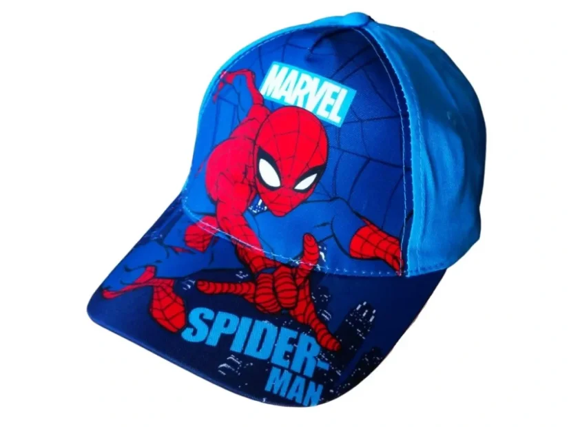 Kšiltovka modrá Spiderman 52