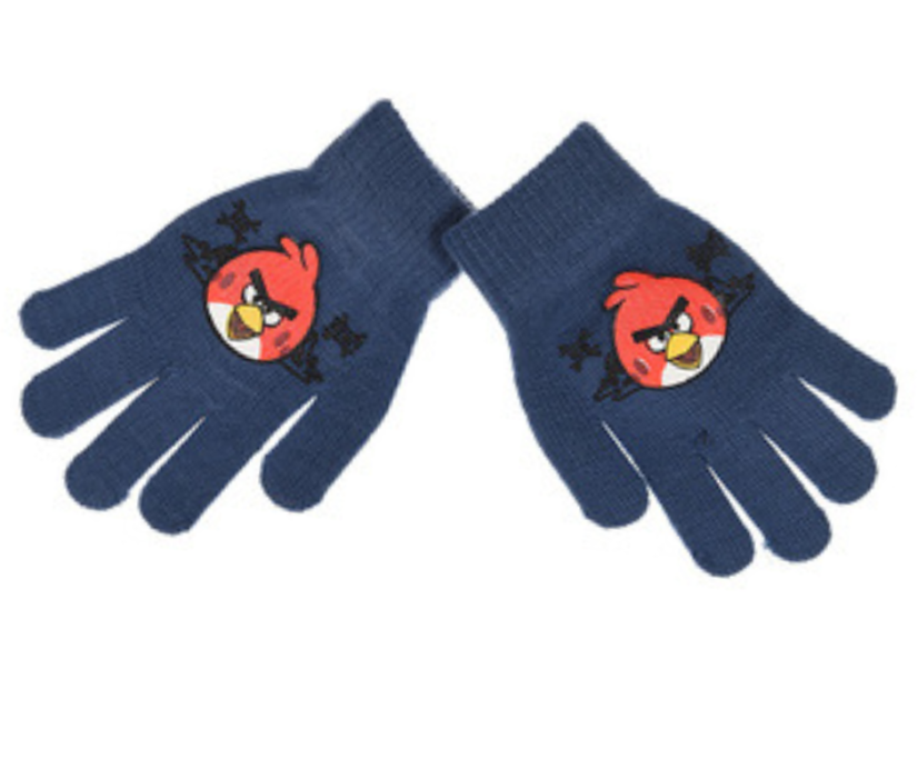 Guanti per bambini Angry Birds navy
