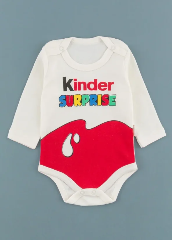 Kojenecké body Kinder Surprise - Velikost: 86